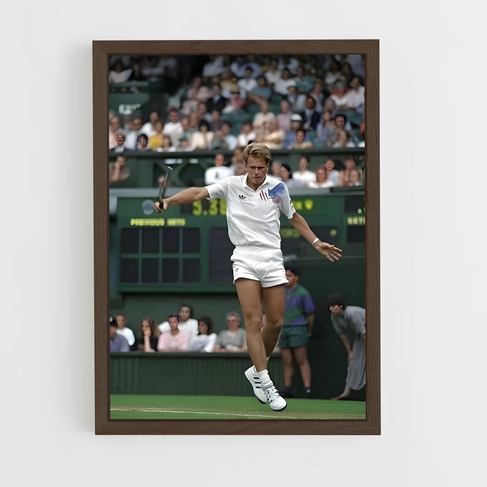 Poster Stefan edberg – affiche Tennis (vue 5)